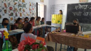 लाखनसर में पृथ्वी का संरक्षण विषय पर बाल संसद (Children's Parliament) का आयोजन 2 Children's Parliament
