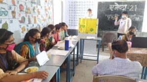 लाखनसर में पृथ्वी का संरक्षण विषय पर बाल संसद (Children's Parliament) का आयोजन 3 Children's Parliament