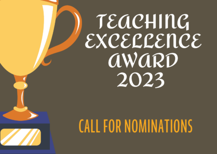 TEACHING EXCELLENCE AWARD 2023