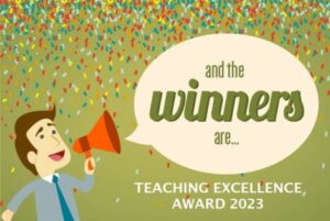 TEACHING EXCELLENCE AWARD 2023 WINNERS 2 TEACHING EXCELLENCE AWARD 2023 WINNERS