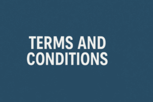 Essential 2025 Terms and Conditions : Your Trusted Guide 1 Terms and Conditions