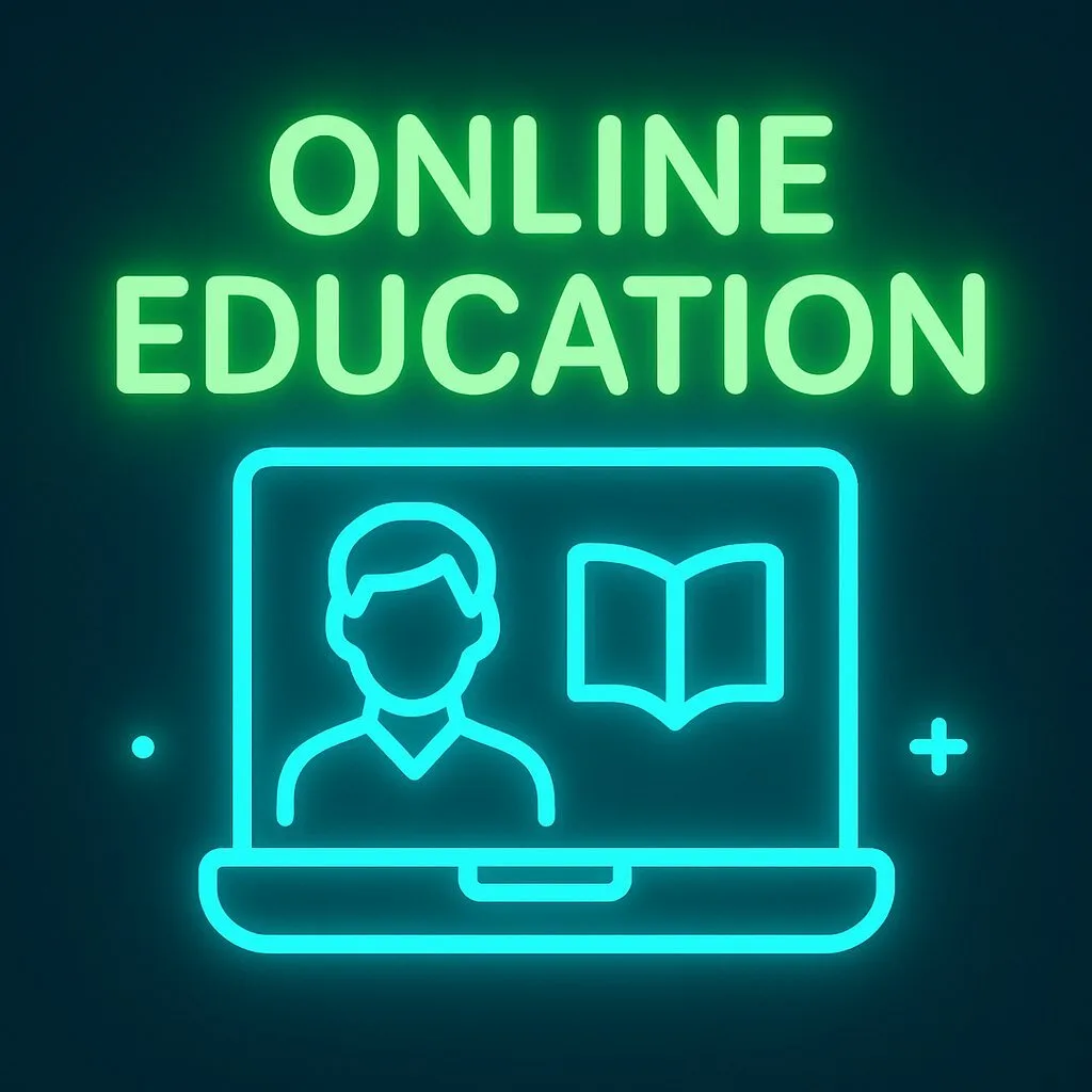 Home 7 Online Education Icon
